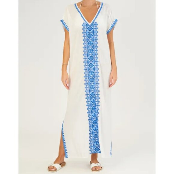M.A.B.E Other - M.A.B.E. Serra Long Cover Up Dress
